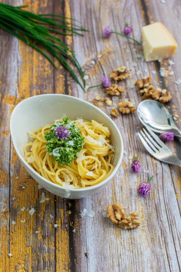 Gefüllte Conchiglioni mit Pilzen