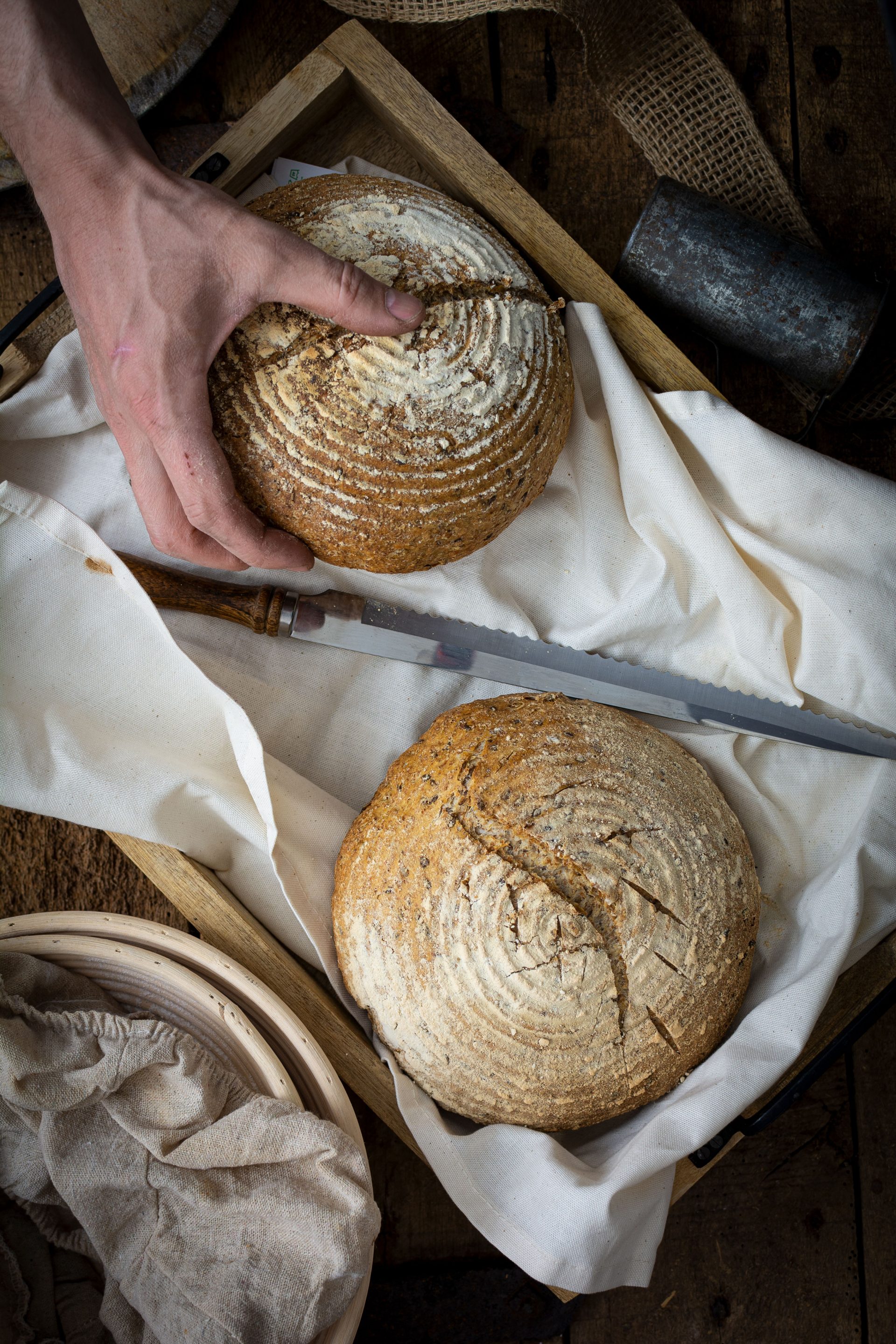 Brot Felix`Kochbook Foodfotografie aus Münster Portfolio