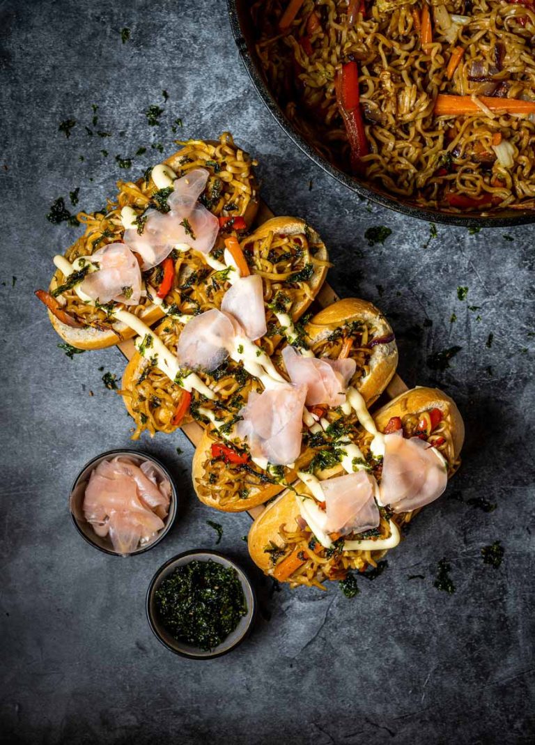 Yakisoba Pan Rezept, japanisches Streetfood