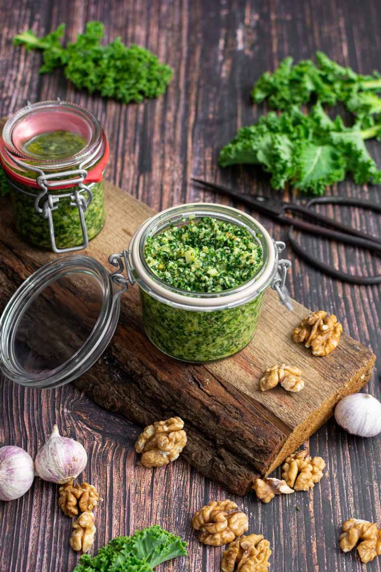 Grünkohlpesto Rezept zum Pesto selber machen