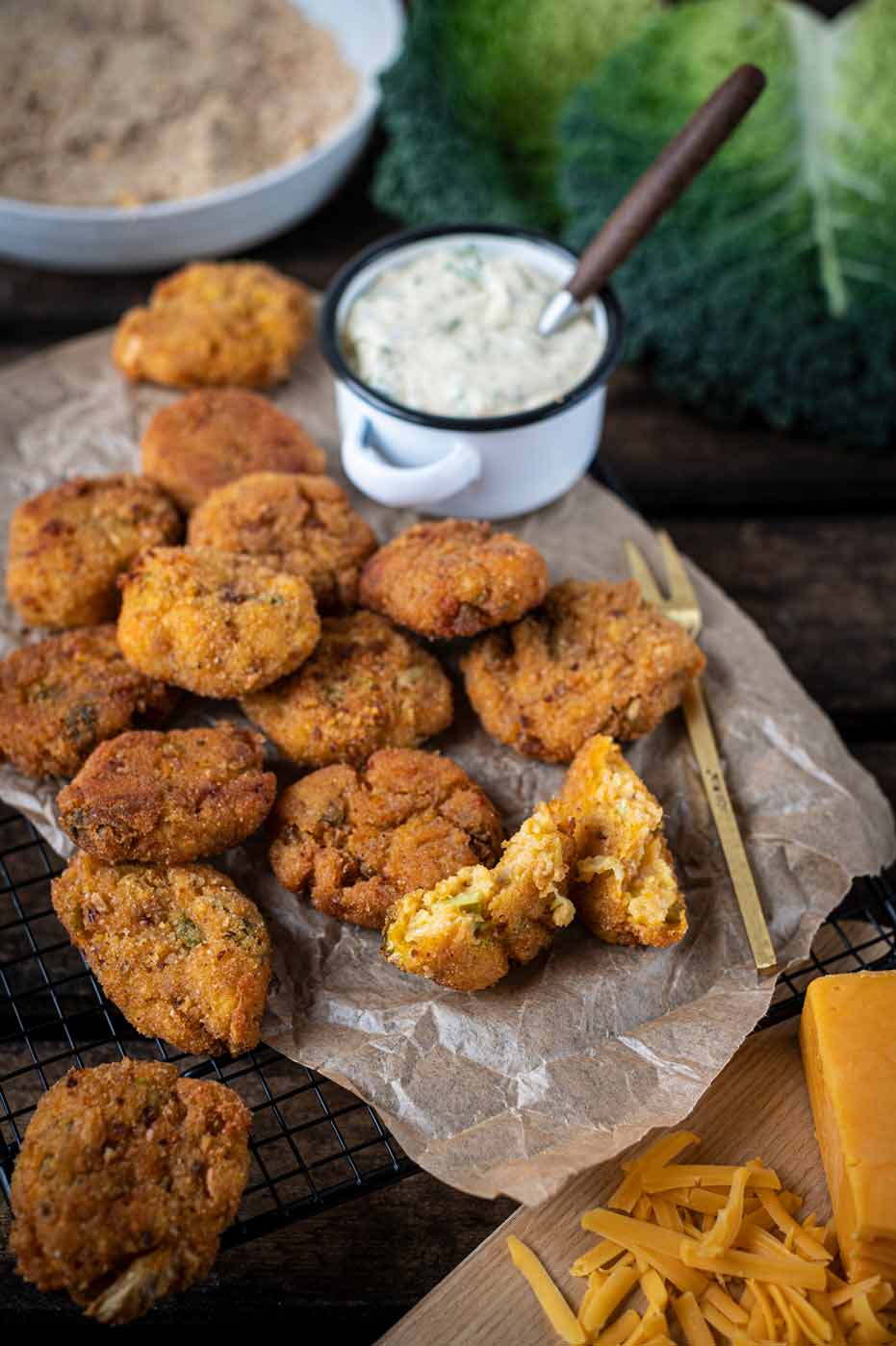 Chili Cheese Wirsing Nuggets