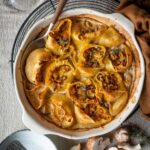 Gefüllte Conchiglioni mit Pilzen als Auflauf rezept