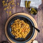 Cheeseburger Pasta oder auch Cheeseburger Pfanne mit Hackfleisch Rezept
