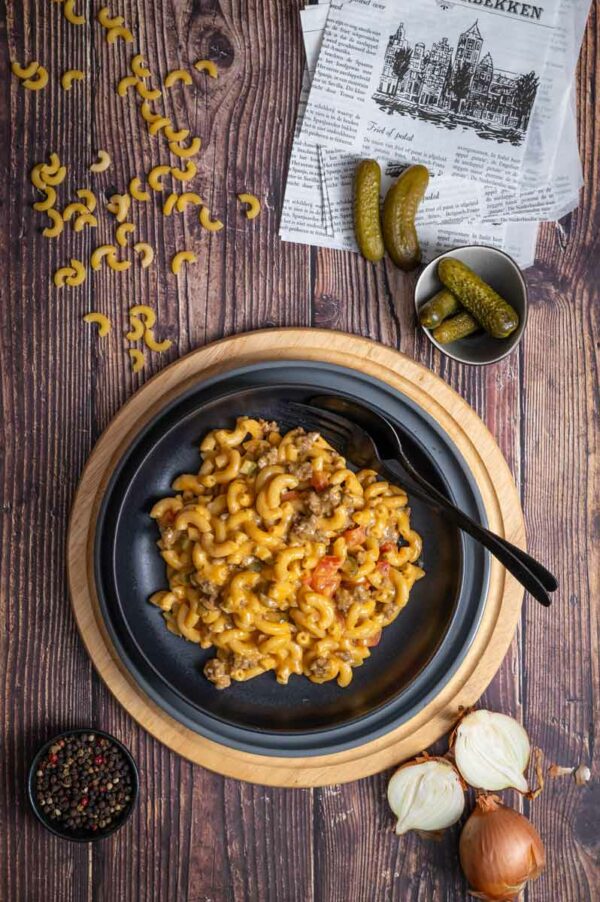 Nudeln mit Paprika Soße