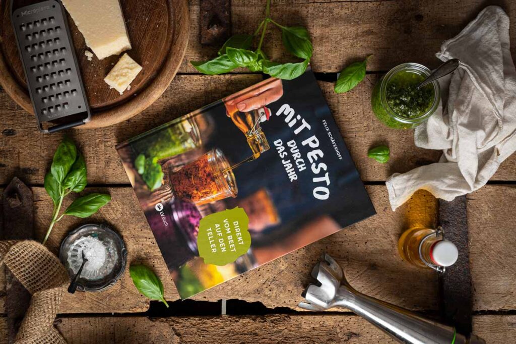 Saisonales Pesto Kochbuch – direkt aus dem Garten