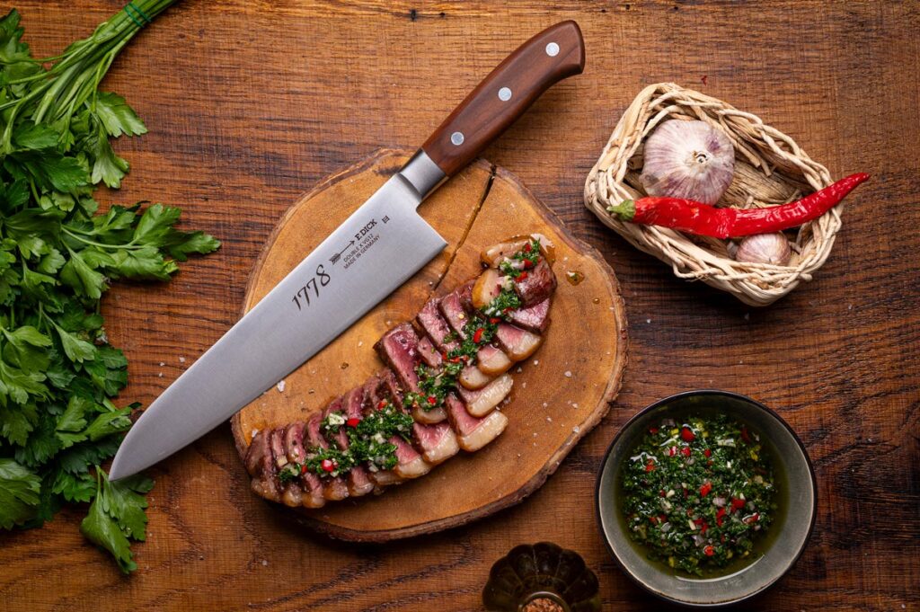 Klassisches Chimichurri Rezept mit Petersilie, Knoblauch und Chili