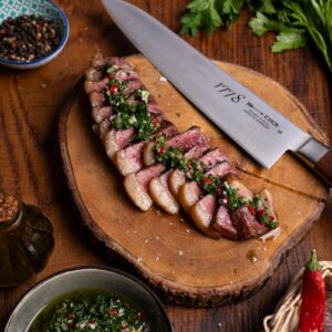 Chimichurri Kräutersauce zu Steak und Grillfleisch