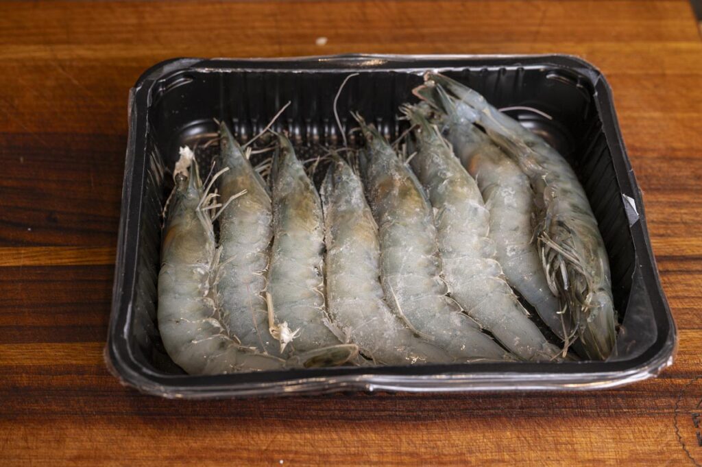 White Tiger Garnelen von Blue2Me für Surf and Turf Rezept