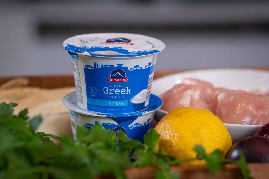 Hähnchenbrust Rezept mit Gewürzen und griechischem Joghurt von Olympus Foods