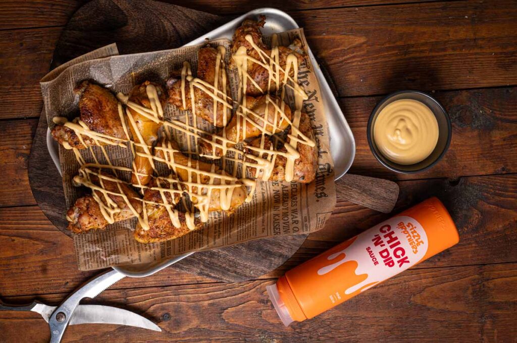 Chick n Dipp Sauce für Hähnchen von den Sizzle Brothers mit Rabattcode